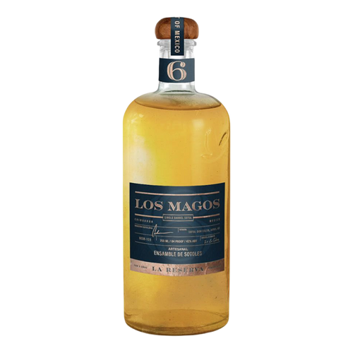 COMING SOON Los Magos Sotol 6 Year Reserva 750ML